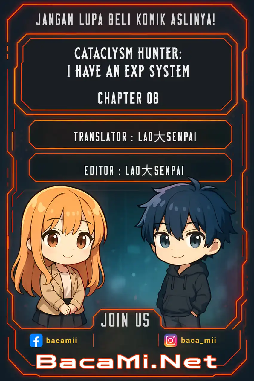 Cataclysm Hunter: I Have an EXP System Chapter 8 halaman 1