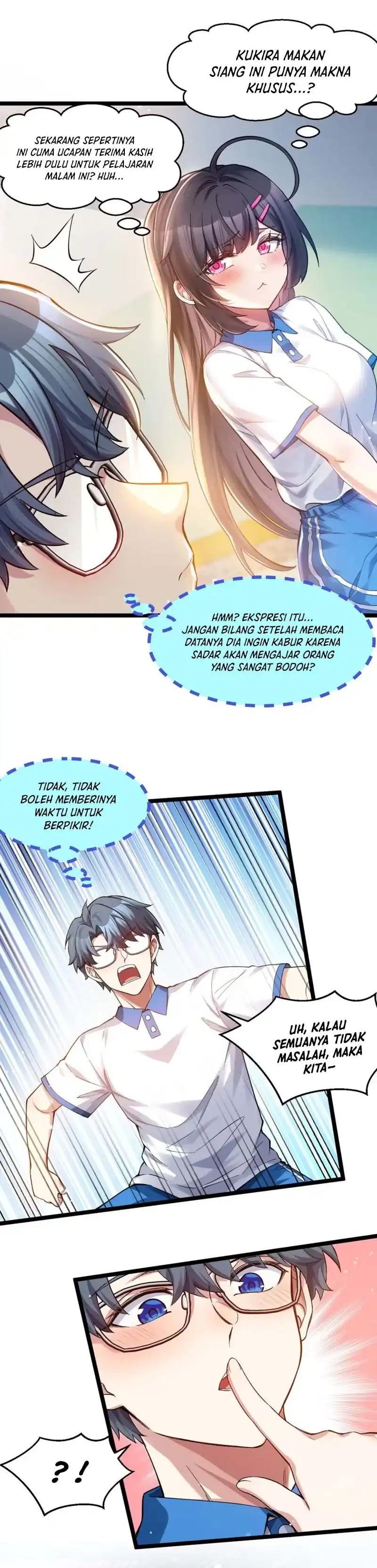 My Academic System Is Making Me Date?! Chapter 15 halaman 9