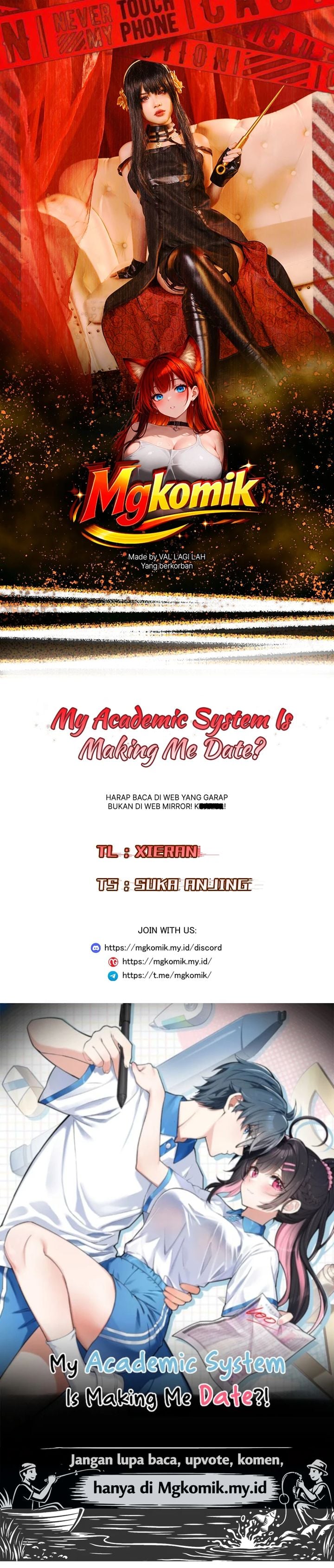 My Academic System Is Making Me Date?! Chapter 5 halaman 1