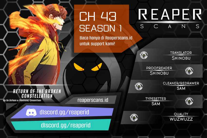 Return of the Broken Constellation Chapter 43 halaman 1