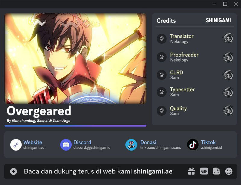 Overgeared New Chapter 269 halaman 1
