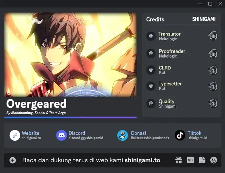 Overgeared New Chapter 300 halaman 1