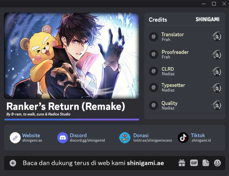 Ranker’s Return (Remake) Chapter 151 halaman 1