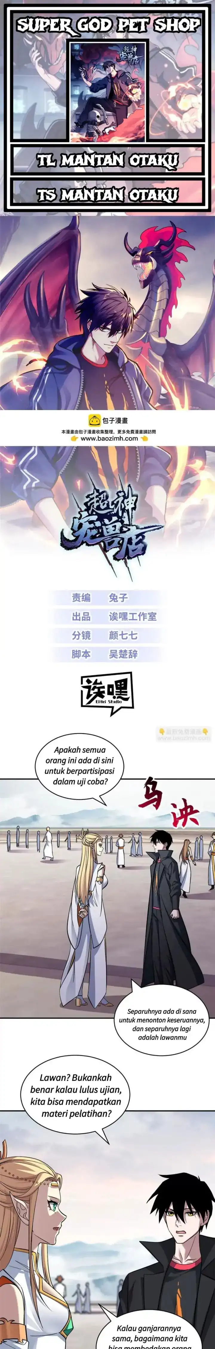 Super God Pet Shop Chapter 186 halaman 1