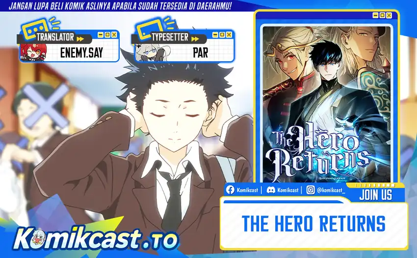 The Hero Returns Chapter 130 halaman 1