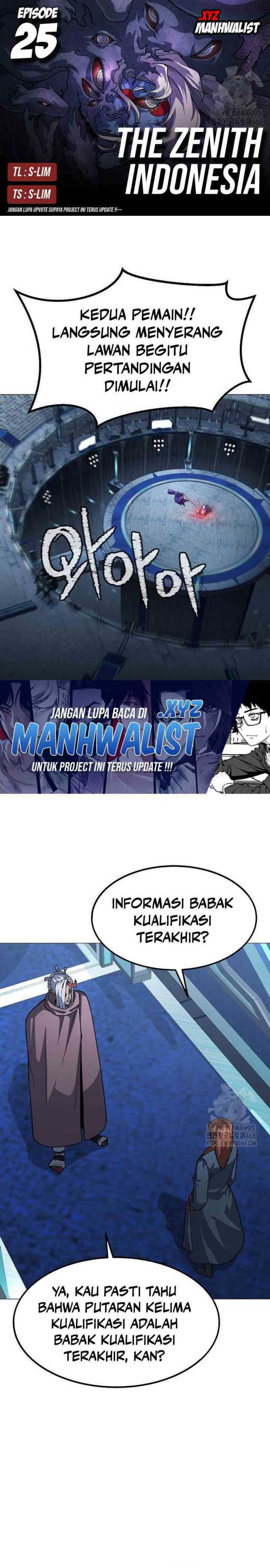 The Zenith Chapter 25 halaman 1