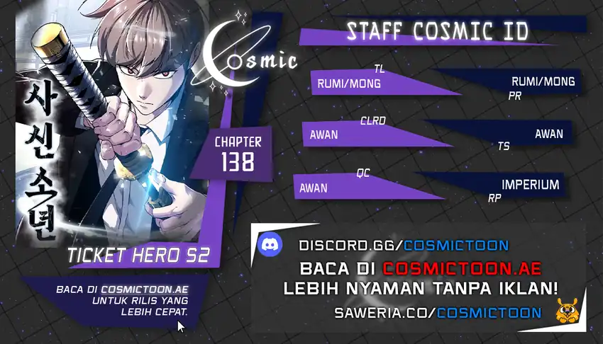 Ticket Hero S2 Chapter 138 halaman 1