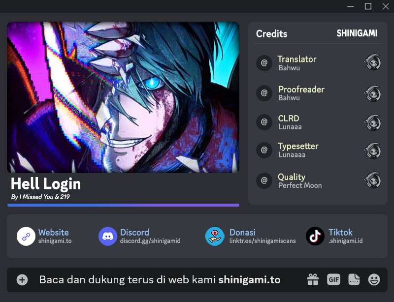 Hell Login Chapter 3 halaman 1
