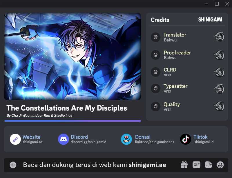 The Constellations Are My Disciples Chapter 72 halaman 1