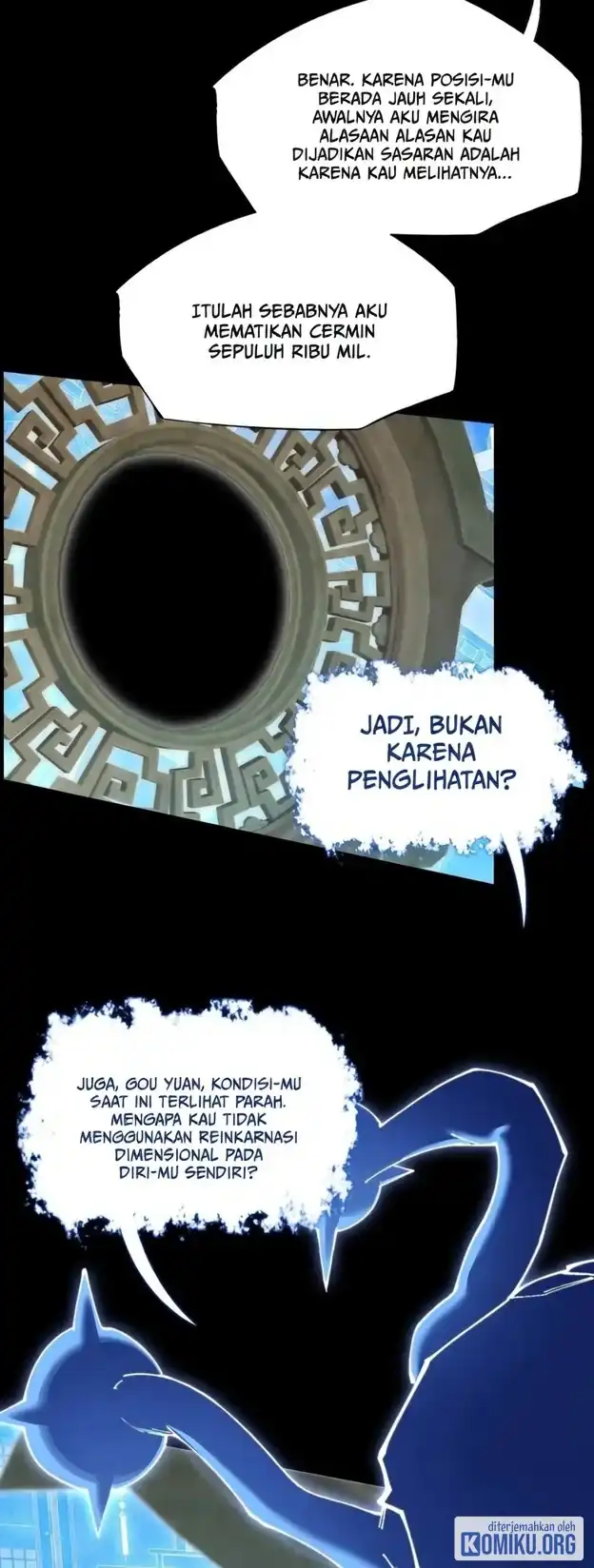 The Divine Path in Eternal Darkness Chapter 71 halaman 7