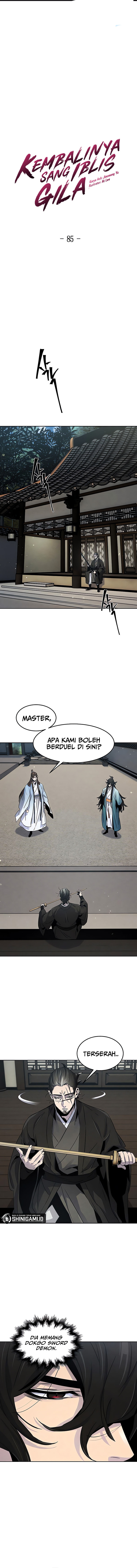 Return of the Mad Demon Chapter 85 halaman 1