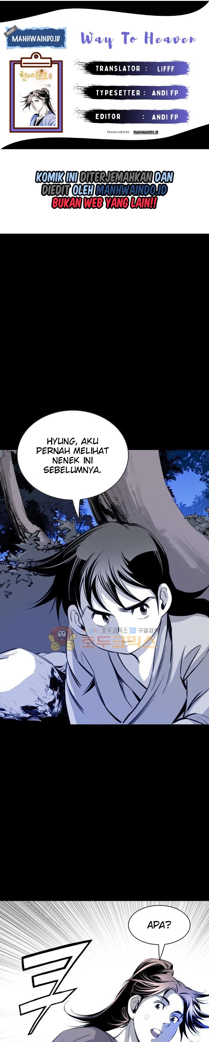Way To Heaven Chapter 28 halaman 1