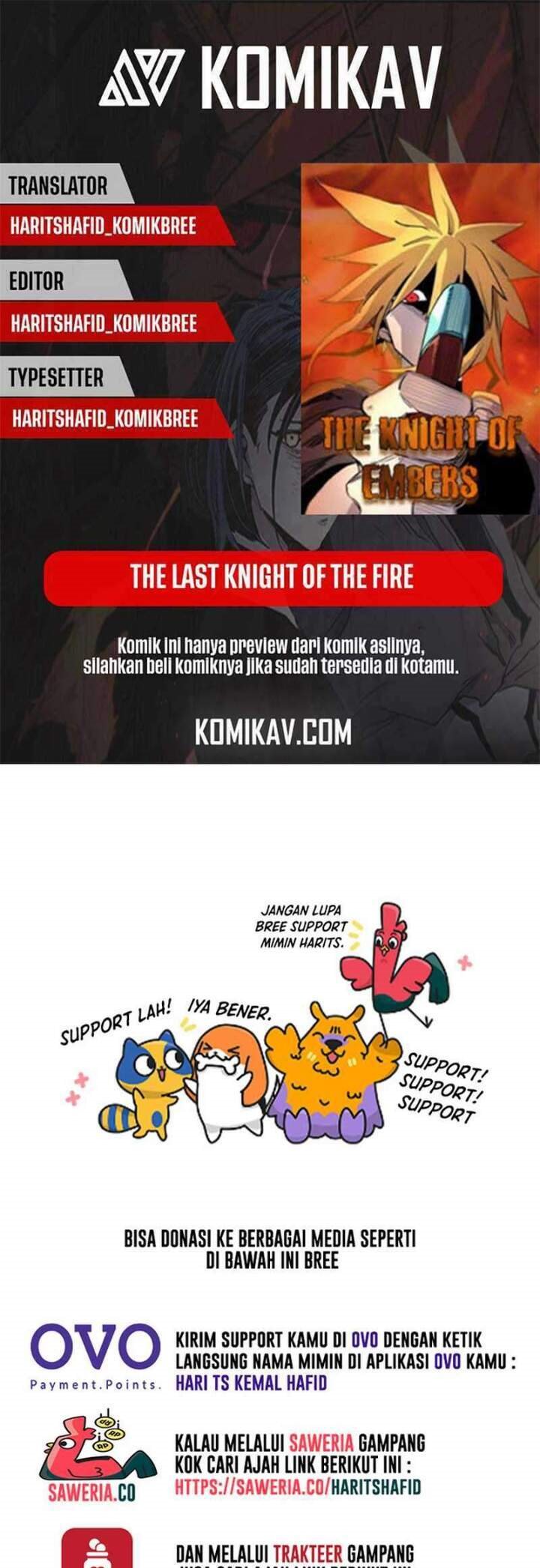 The Last Knight Of The Fire (The Knight of Embers) Chapter 13 halaman 1