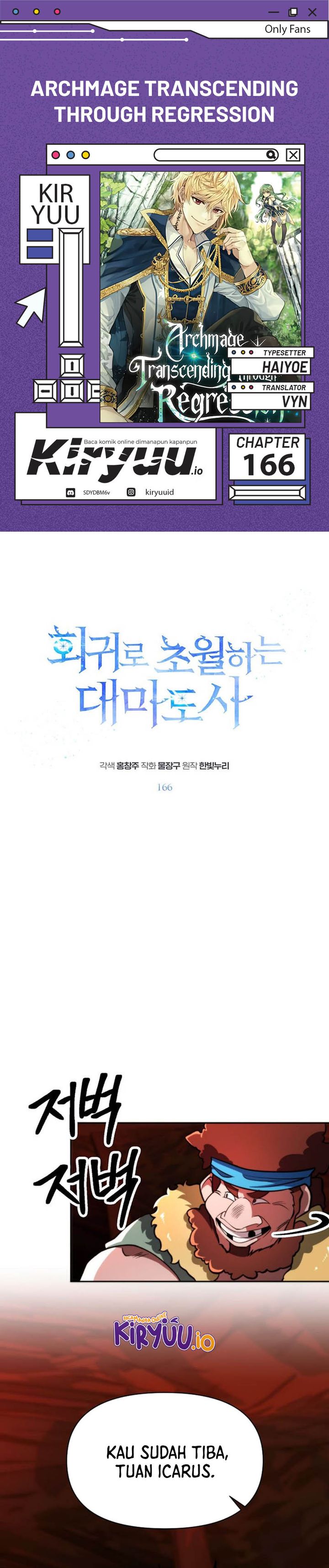 Archmage Transcending Through Regression Chapter 166 halaman 1