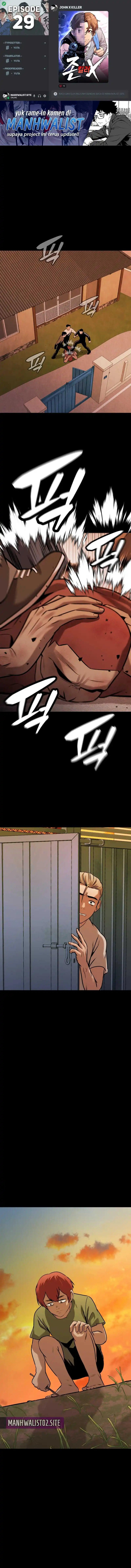John X Killer Chapter 29 halaman 1