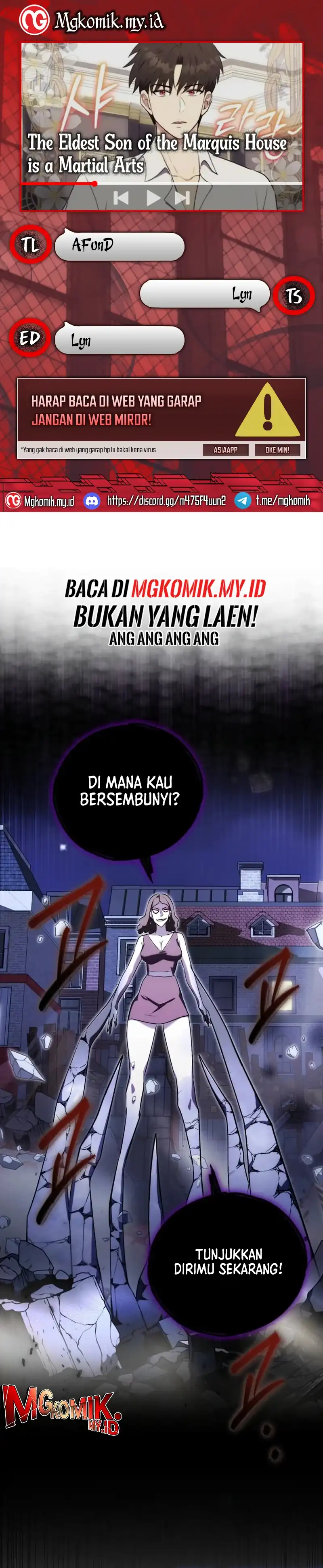 The Eldest Son of the Marquis House is a Martial Artist Chapter 24 halaman 1