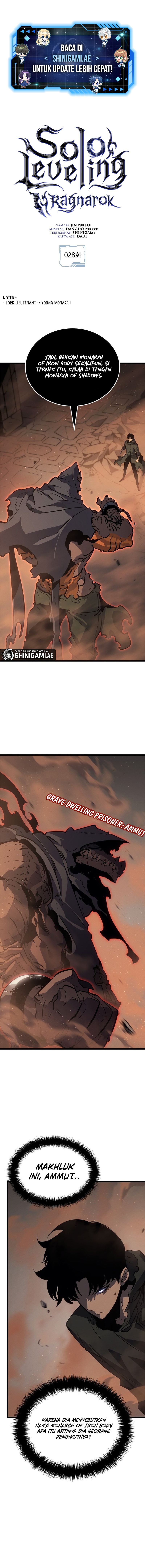 Solo Leveling : Ragnarok Chapter 28 page 0