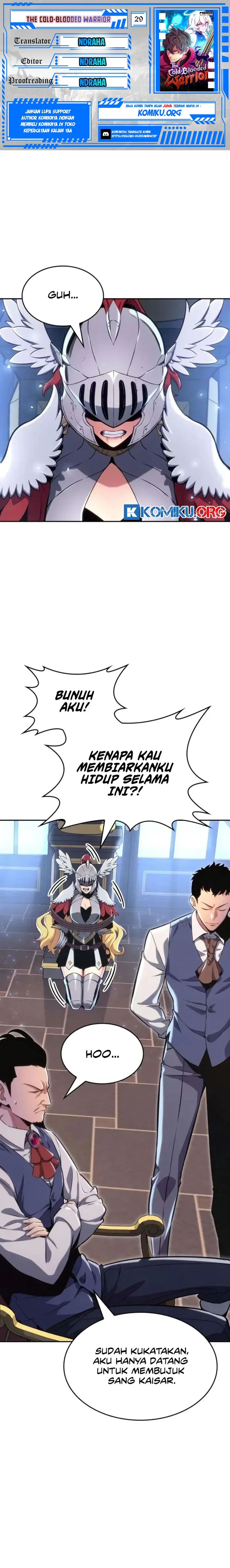 The Cold-Blooded Warrior Chapter 29 halaman 1