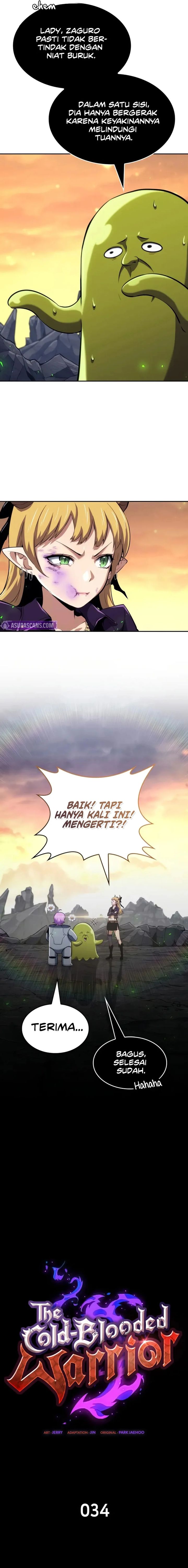 The Cold-Blooded Warrior Chapter 34 halaman 3
