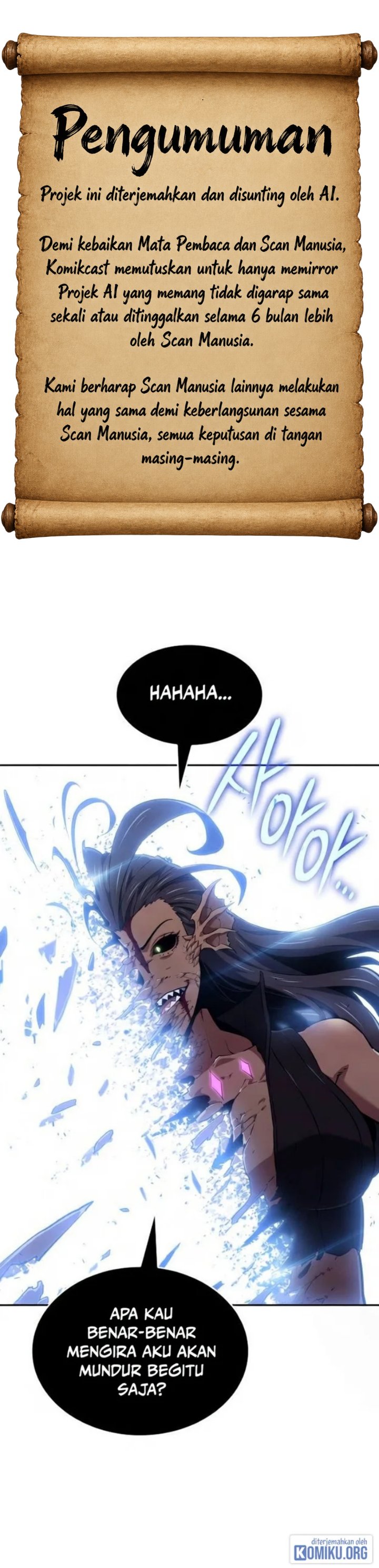 The Cold-Blooded Warrior Chapter 50 halaman 1