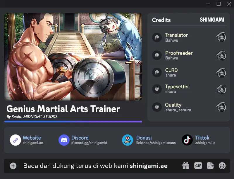 Genius Martial Arts Trainer Chapter 32 halaman 1