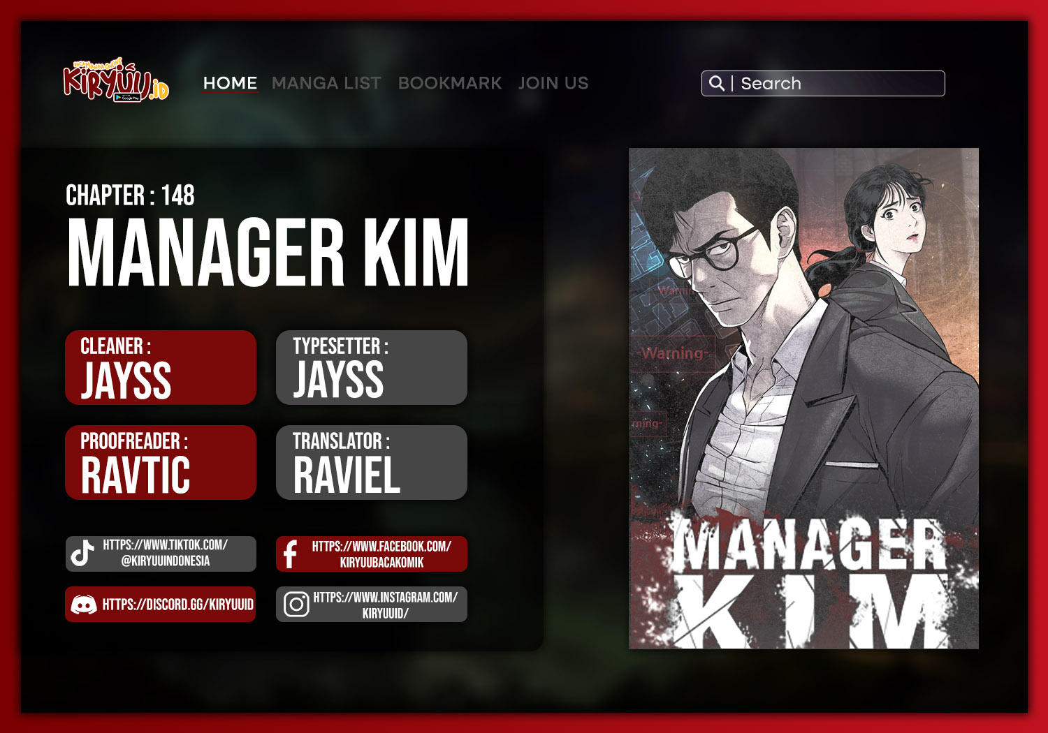 Manager Kim Chapter 148 halaman 1