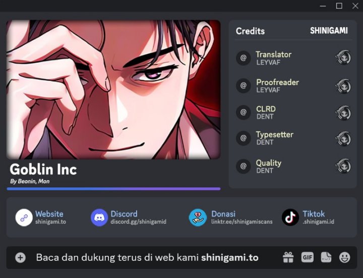 Goblin Inc Chapter 8 halaman 1