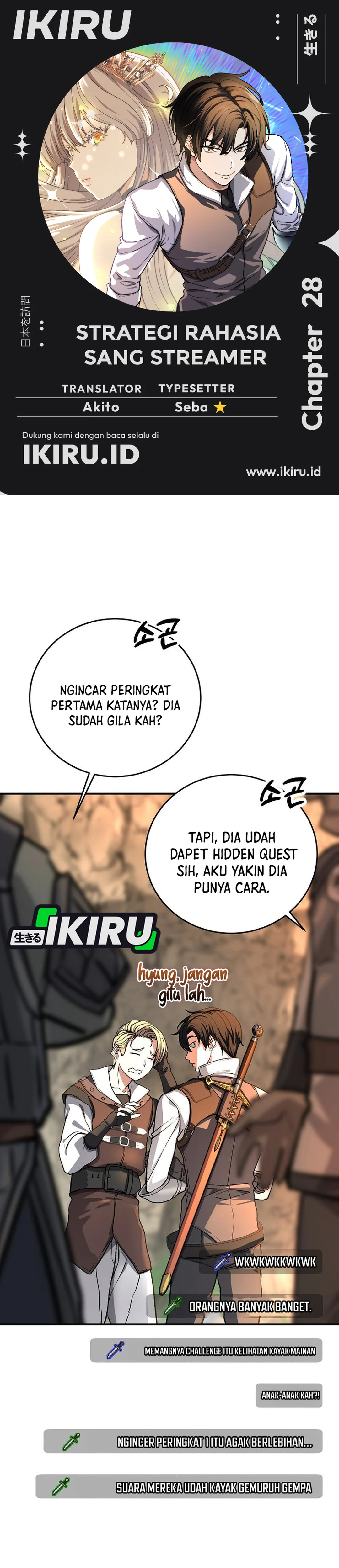 Returnee's Hidden Strategy Streaming Chapter 28 halaman 1