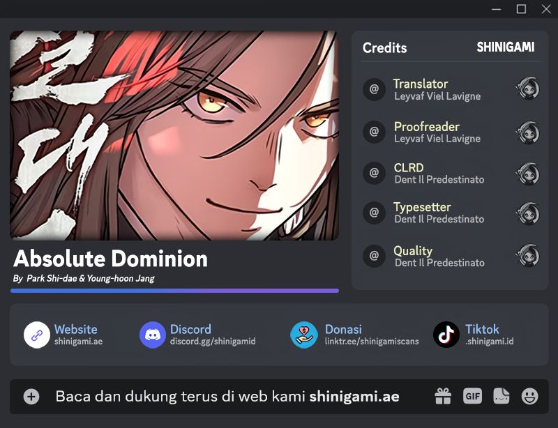Absolute Dominion Chapter 27 halaman 1