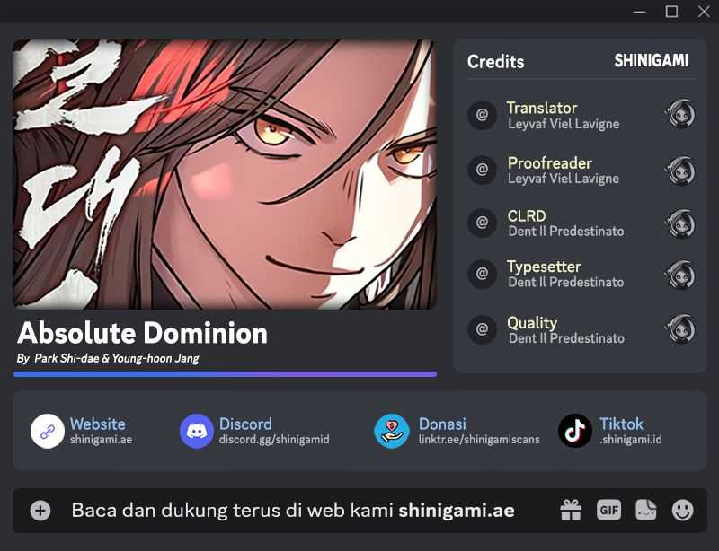 Absolute Dominion Chapter 31 halaman 1
