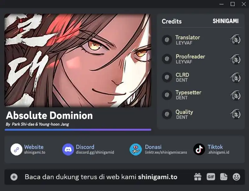 Absolute Dominion Chapter 57 halaman 1