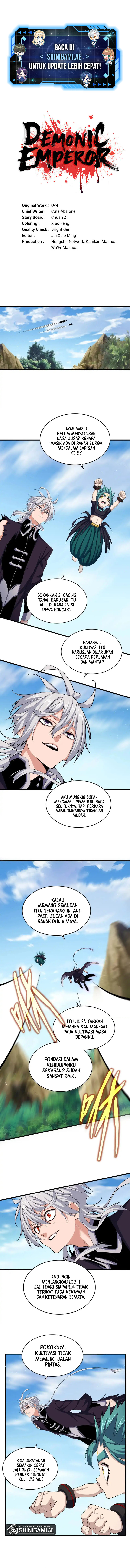 Magic Emperor Chapter 485 halaman 1
