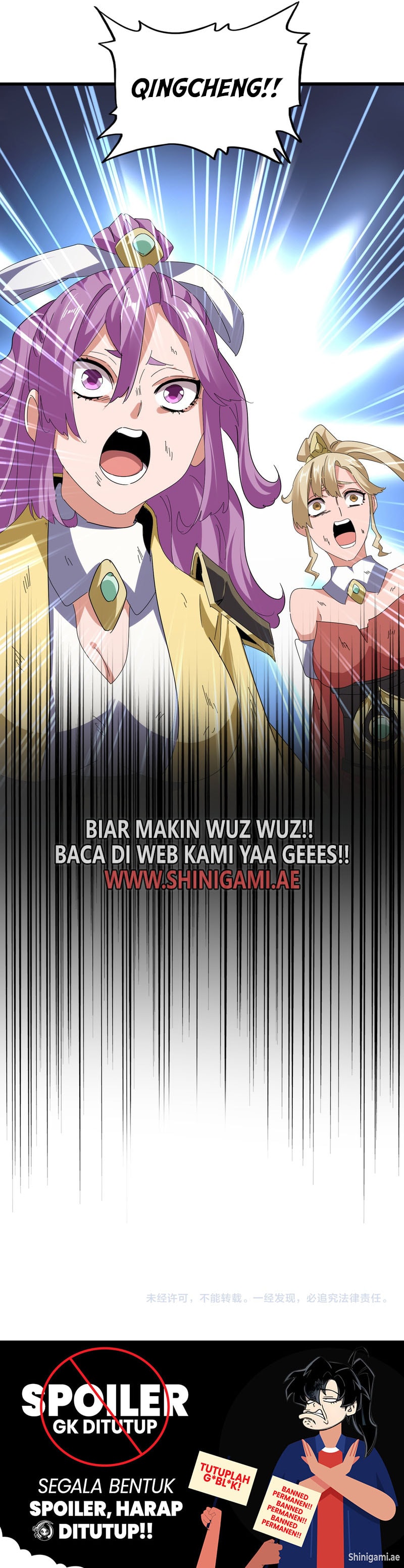 Magic Emperor Chapter 675 halaman 8