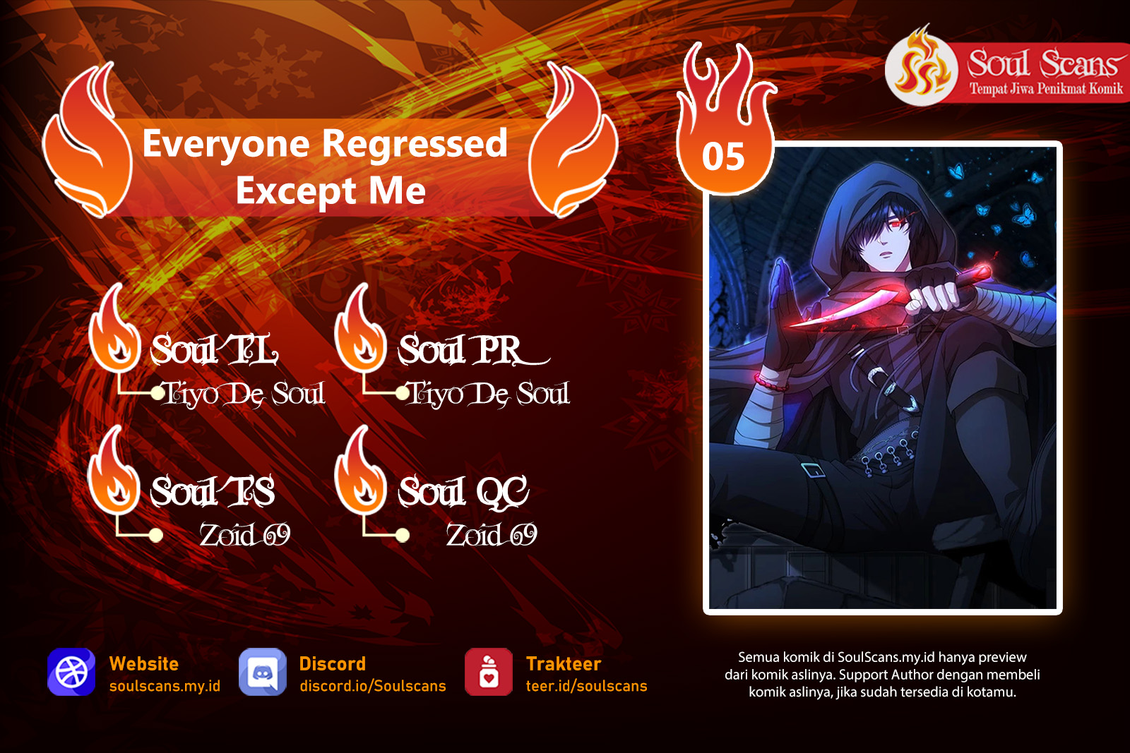 Everyone Regressed Except Me Chapter 5 halaman 1