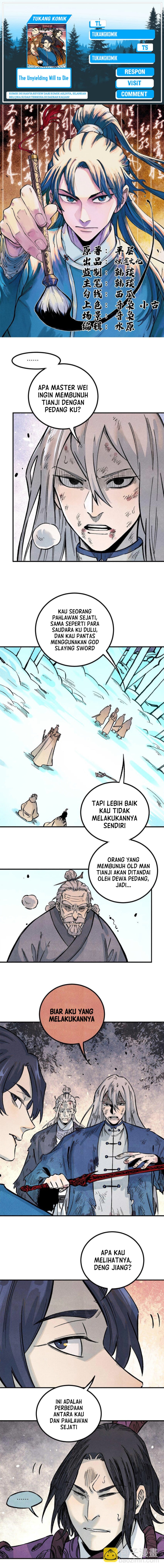 The Unyielding Will to Die Chapter 70 halaman 1