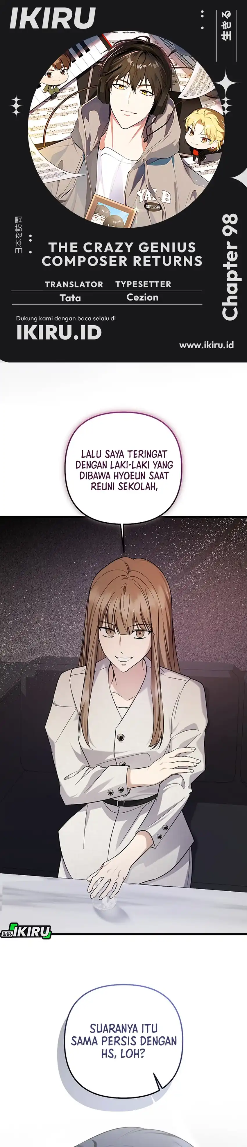 The Crazy Genius Composer Returns Chapter 98 halaman 1