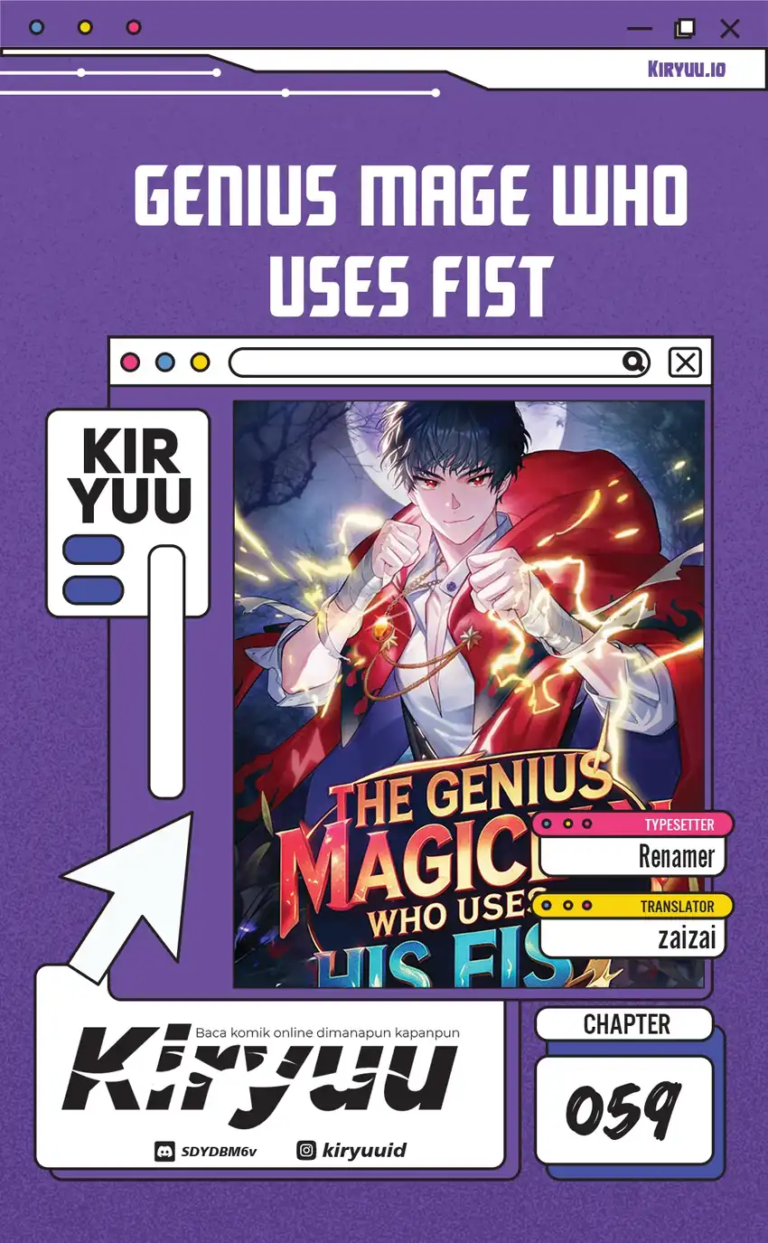 Genius Mage Who Uses Fists Chapter 59 halaman 1