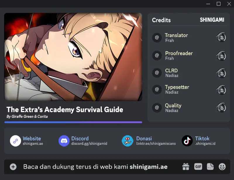 The Extra’s Academy Survival Guide Chapter 33 halaman 1
