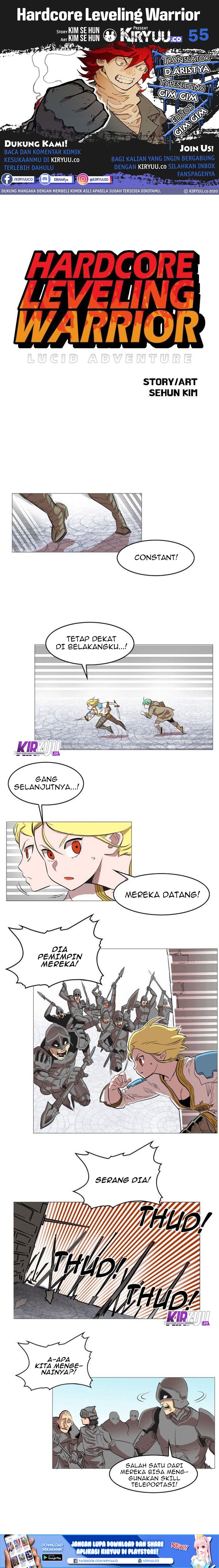 Hardcore Leveling Chapter 55 halaman 1
