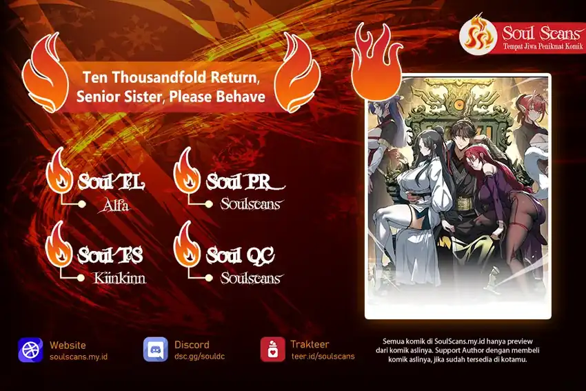 Ten-Thousandfold Return, Senior Sister, Please Behave Chapter 2 halaman 1