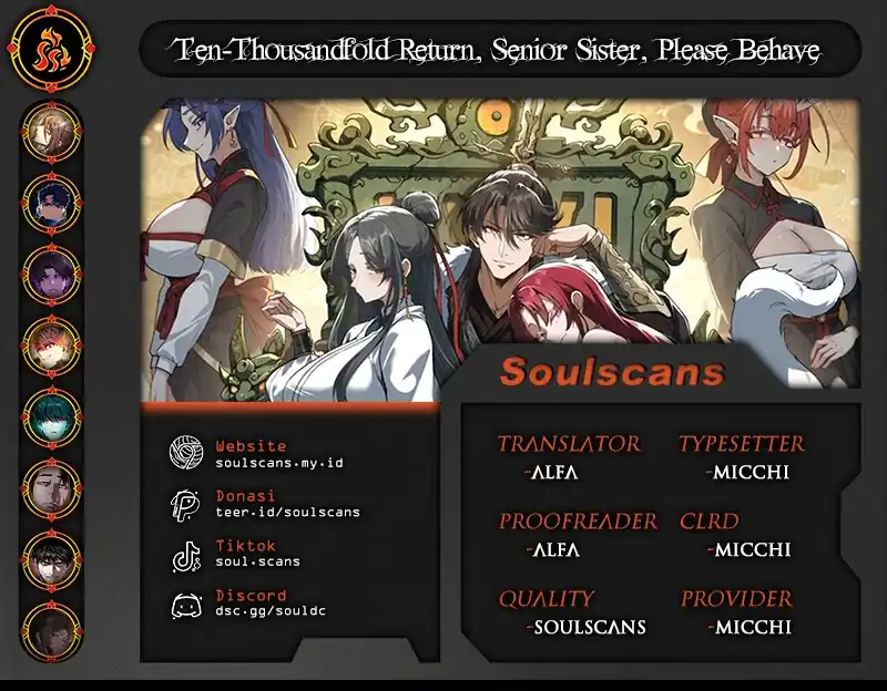 Ten-Thousandfold Return, Senior Sister, Please Behave Chapter 8 halaman 1