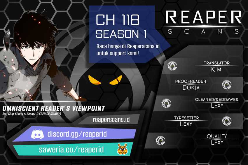 Omniscient Readers Viewpoints Chapter 118 halaman 1