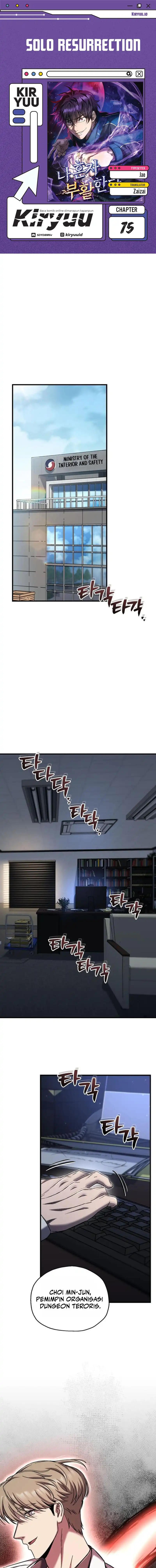 Solo Resurrection Chapter 75 halaman 1