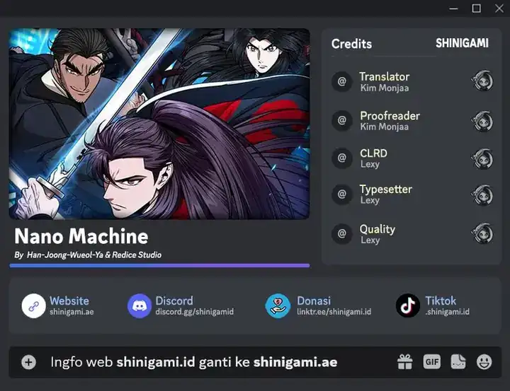 Nano Machine Chapter 299 halaman 1