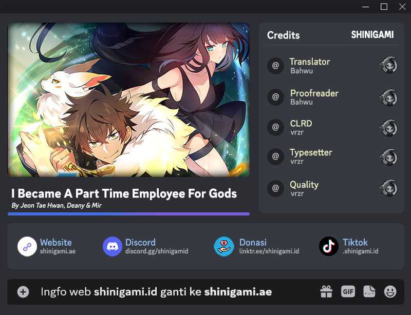 Employee for gods