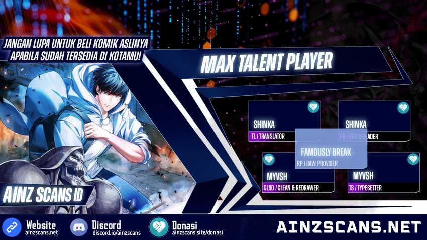 Max Talent Player Chapter 20 halaman 1
