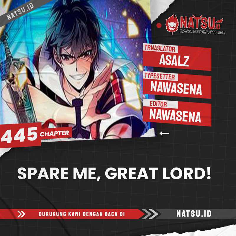 Spare Me, Great Lord! Chapter 445 halaman 1