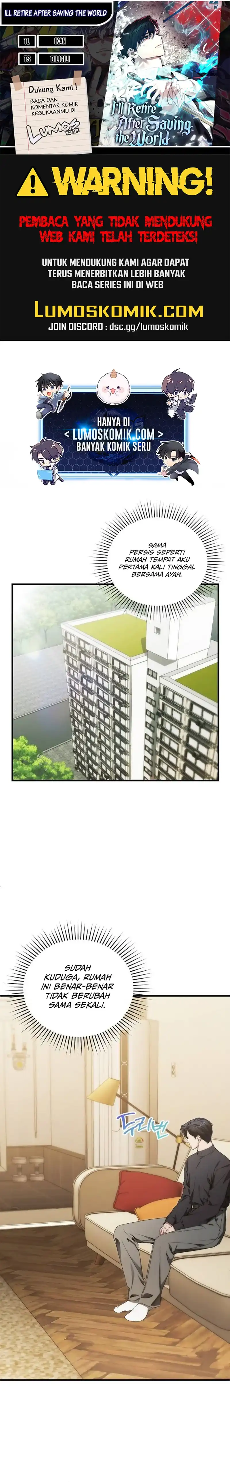 I’ll Retire After Saving the World Chapter 83 halaman 1