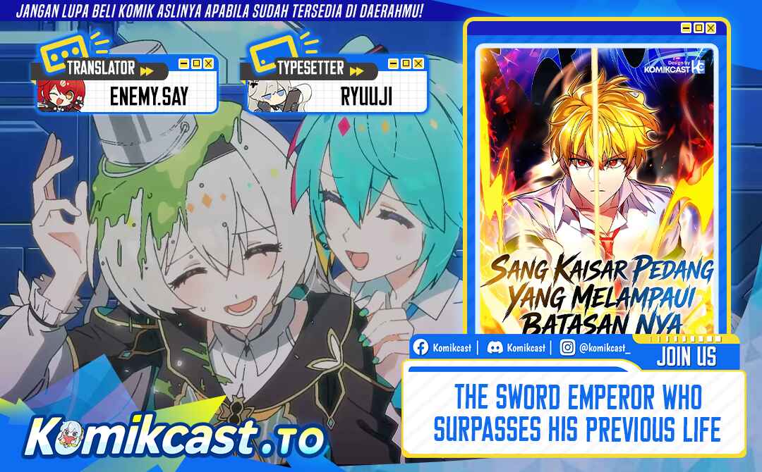 The Sword Emperor Who Surpasses His Previous Life Chapter 35 halaman 1