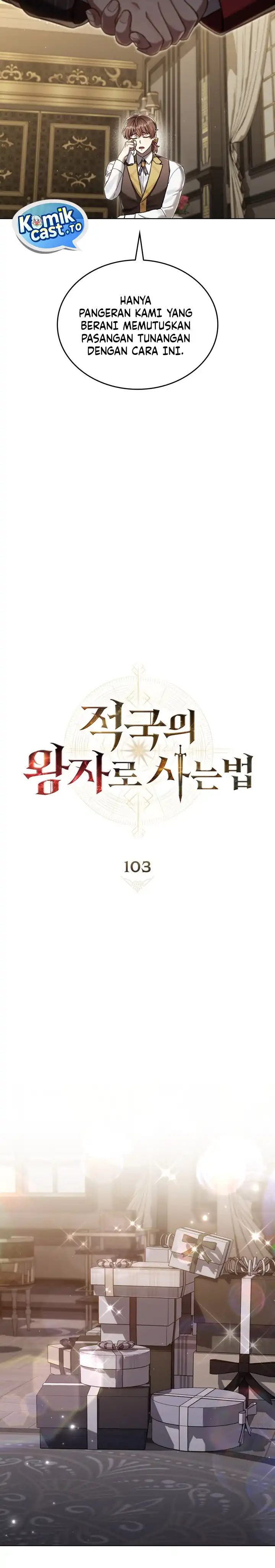 Reborn as the Enemy Prince Chapter 103 halaman 14